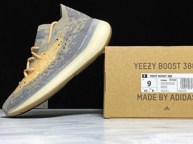 Yeezy Reflective Adidas Boost 380 Mist FX9846 0717